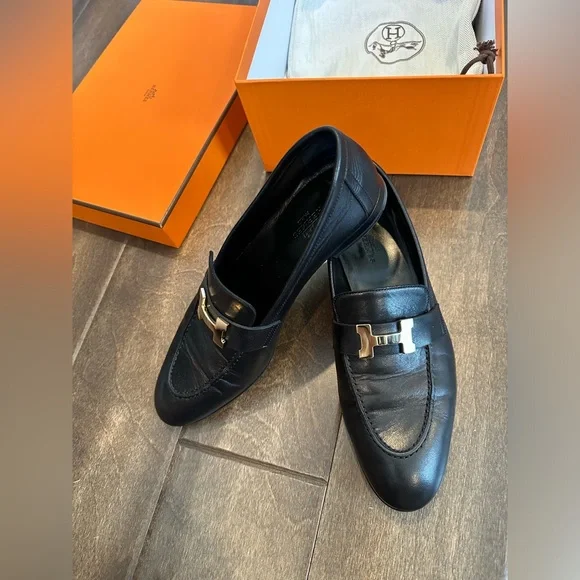 HERMES Paris Loafer 38 - Picture 7 of 14